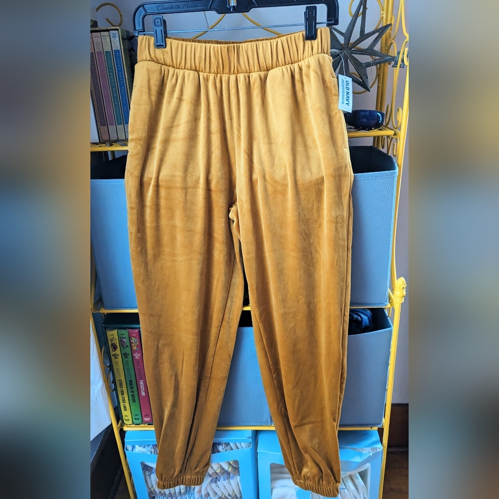 NWT Velvet Mustard Lounge Pants